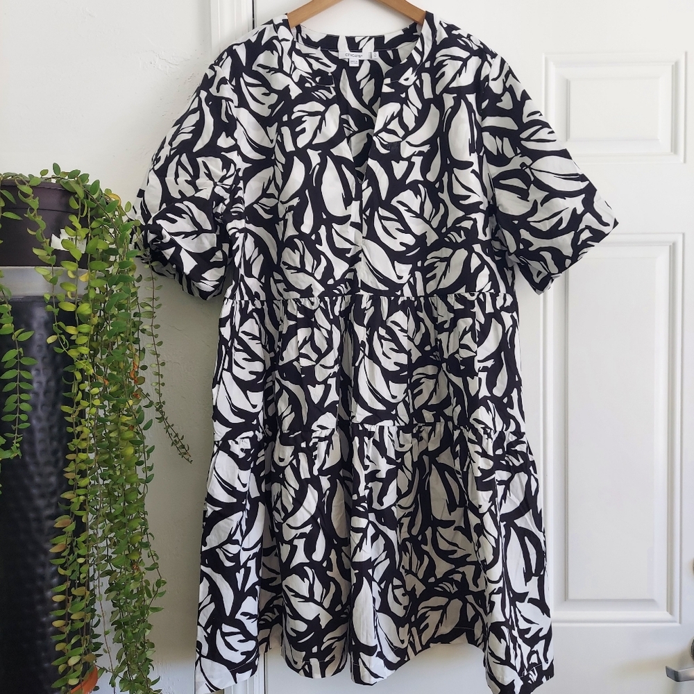 Chico's Fun and Flirty Cotton Dress